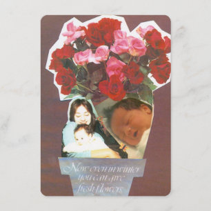 Schaffen Sie Ihre eigene Geburts-Mitteilung Ankündigung