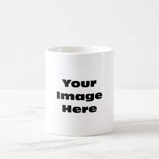 Schaffen Sie Ihre eigene Geschenk-Schablone Kaffeetasse (Mittel)