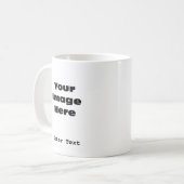 Schaffen Sie Ihre eigene Geschenk-Schablone Kaffeetasse (Vorderseite Links)