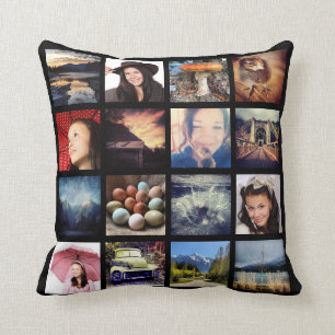 Schaffen Sie Ihre eigene Gewohnheit 16 Instagram Kissen