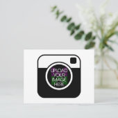 Schaffen Sie Ihre eigene Gewohnheit Postkarte (Stehend Vorderseite)