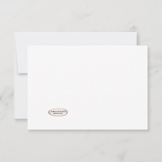 Schaffen Sie Ihre eigene Kindereinladung Einladung (Rückseite)