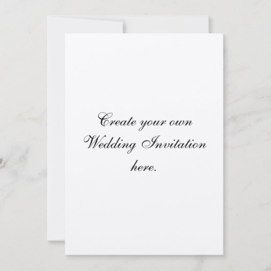 Schaffen Sie Ihre eigene kundenspezifische Einladung (Vorderseite)