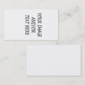 Schaffen Sie Ihre eigene Visitenkarte-Vertikale Visitenkarte (Vorne/Hinten)