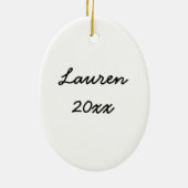 Schaffen Sie Ihre eigenen 2 mit Seiten versah Keramikornament (Hinten)