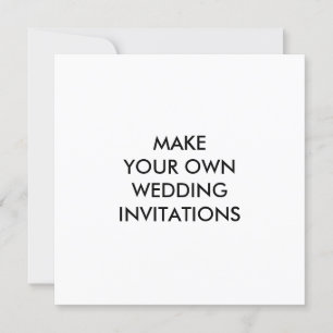 Schaffen Sie Ihre eigenen kundenspezifischen Einladung