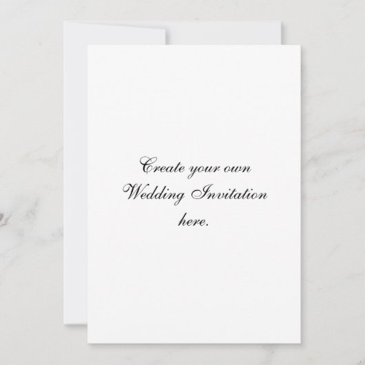 Schaffen Sie Ihre eigenen kundenspezifischen Einladung (Vorderseite)