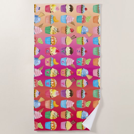 Schaffen Sie Ihre eigenen Strandtuch (Vorderseite)