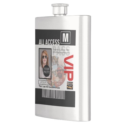 Schaffen Sie Ihre eigenen Weisen VIP-Durchlaufs 8 Flachmann (Links)