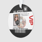 Schaffen Sie Ihre eigenen Weisen VIP-Durchlaufs 8 Ornament (Vorderseite)