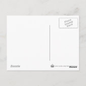 Schaffen Sie Ihre Selbst behält Ruhe u. Postkarte (Rückseite)