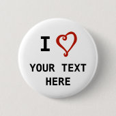 Schaffen Sie Ihre Selbst Button (Vorderseite)