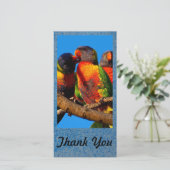 Schaffen Sie Ihre Selbst danken Ihnen Fotokarte Dankeskarte (Stehend Vorderseite)