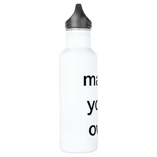 Schaffen Sie Ihre Selbst Edelstahlflasche (Links)