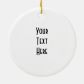 Schaffen Sie Ihre Selbst: Entwerfen Sie Ihre Keramikornament (Hinten)