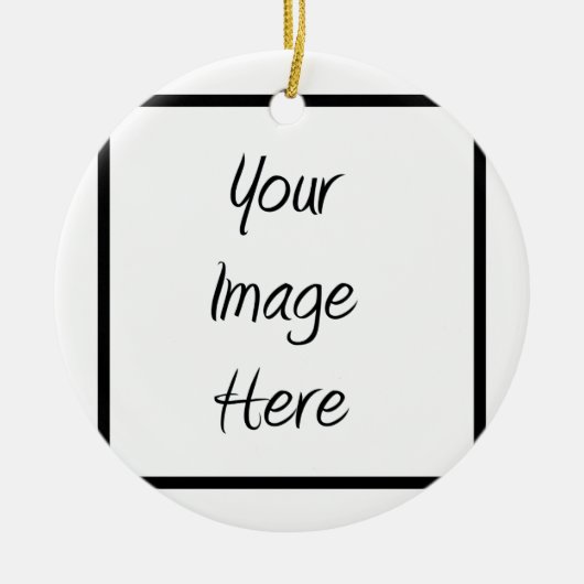 Schaffen Sie Ihre Selbst - fertigen Sie freien Keramikornament (Vorne)