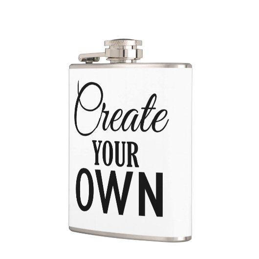 Schaffen Sie Ihre Selbst Flachmann (Links)