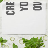 Schaffen Sie Ihre Selbst Geschirrtuch (Gefaltet)