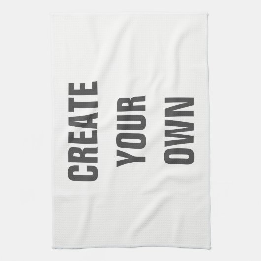 Schaffen Sie Ihre Selbst Geschirrtuch (Vertikal)