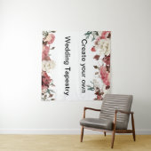 Schaffen Sie Ihre Selbst - Hochzeits-Tapisserie Wandteppich (Beispiel (Horizontal))