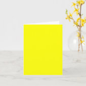 Schaffen Sie Ihre Selbst Karte (Gelbe Blume)