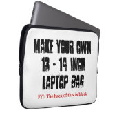 Schaffen Sie Ihre Selbst Laptopschutzhülle (Vorne Rechts)