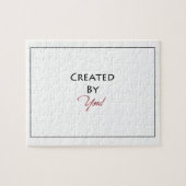 Schaffen Sie Ihre Selbst: Puzzlespiel Puzzle (Horizontal)