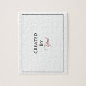 Schaffen Sie Ihre Selbst: Puzzlespiel Puzzle (Vertikal)