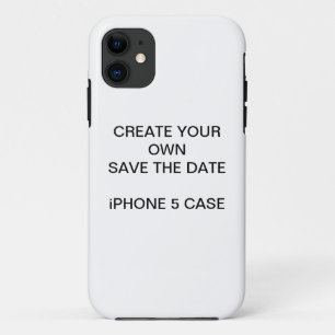 SCHAFFEN Sie IHRE SELBST SAVE THE DATE iPHONE 5 Case-Mate iPhone Hülle