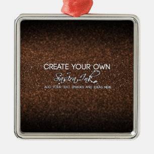 Schaffen Sie Ihre Selbst Silbernes Ornament