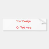 Schaffen Sie Ihren eigenen Autoaufkleber (Vorne)