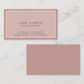 Schaffen Sie Ihren eigenen beruflichen modernen Visitenkarte (Vorne/Hinten)