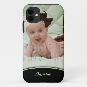 Schaffen Sie Ihren eigenen Foto-Grün-Rand iPhone5 iPhone 11 Hülle