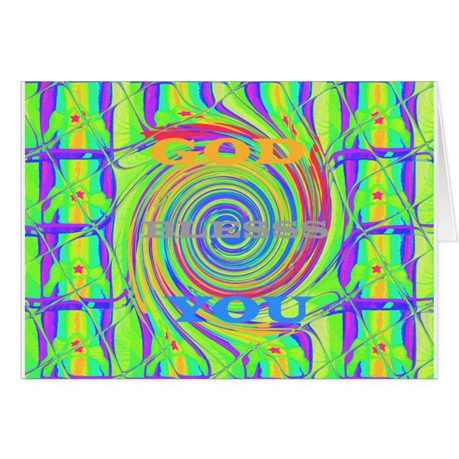 Schaffen Sie Ihren eigenen Gott segne Sie inspirie (Vorderseite (Horizontal))