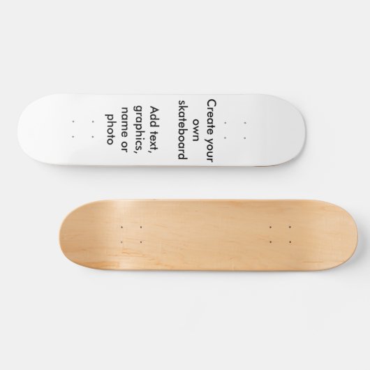 Schaffen Sie Ihren eigenen skateboardAdd Text, Skateboard (Horizontal)
