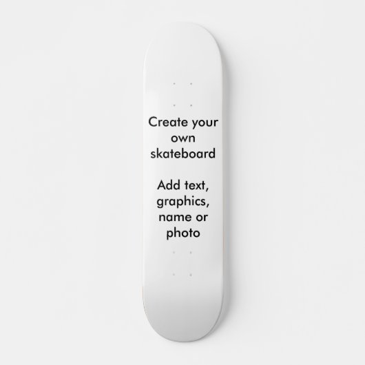 Schaffen Sie Ihren eigenen skateboardAdd Text, Skateboard (Vorne)
