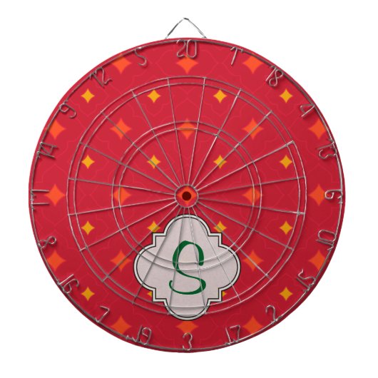 Schaffen Sie Ihren eigenen Weihnachtsgemusterten Dartscheibe (vorne)