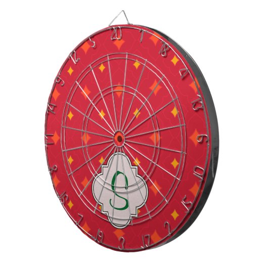 Schaffen Sie Ihren eigenen Weihnachtsgemusterten Dartscheibe (Vorderseite rechts)