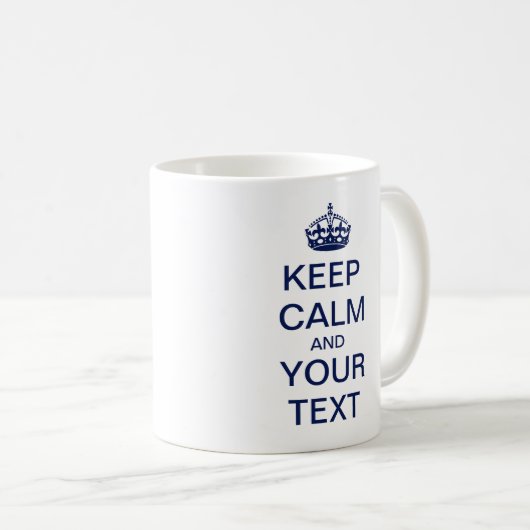 Schaffen Sie Ihren kundenspezifischen Text Kaffeetasse (VorderseiteRechts)
