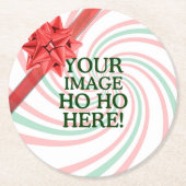 Schaffen Sie leicht Ihre Selbst in einem Schritt Runder Pappuntersetzer (Vorderseite)