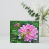 Schaffen Sie mir ein sauberes Herz Postkarte (Stehend Vorderseite)