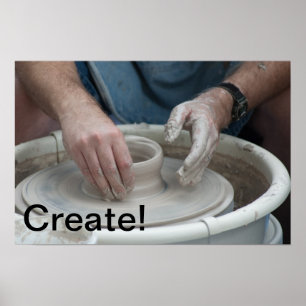 Schaffen Sie! Poster