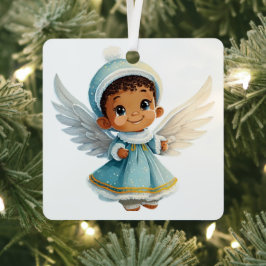 Schaffen Sie sich den ersten schwarzen Engel Ihres Ornament Aus Metall