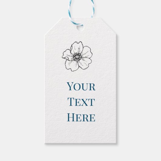 Schaffen Sie sich ein eigenes Babygeschenk Geschenkanhänger (Vorderseite)