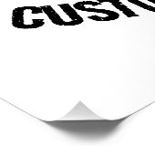 Schaffen Sie sich einen eigenen Anti-Trump Poster (Ecke)