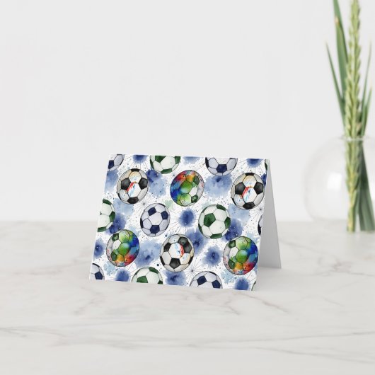 Schaffen Sie sich einen Schub Dankeskarte (Vorderseite)