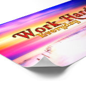 Schaffen Sie sich hartes Poster (Ecke)