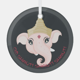 Schaffen Sie sich Ihr eigenes farbenfrohes Ganesh Ornament Aus Glas