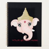 Schaffen Sie sich Ihr eigenes farbenfrohes Ganesh Planer (Vorderseite)