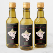 Schaffen Sie sich Ihr eigenes farbenfrohes Ganesh Weinetikett (Flaschen)